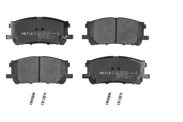 MEYLE 025 239 8916 Jeu de plaquettes de frein ORIGINAL Quality Essieu avant LEXUS: RX II, RC, GS IV