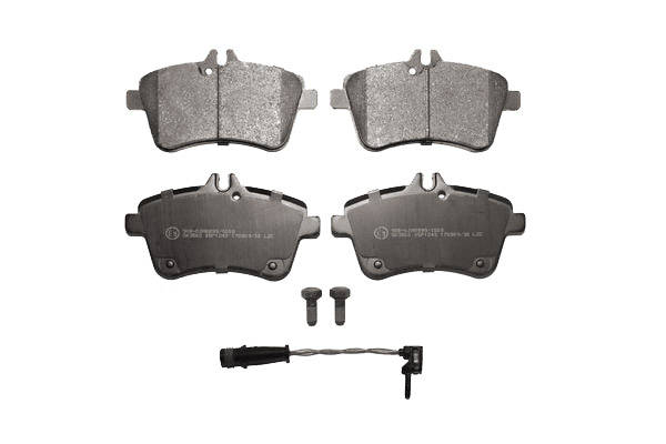 Lpr 05P1243a Placute Frana Cu Suruburi
