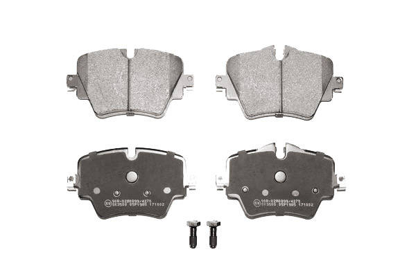 LPR 05P1985 Kit pastiglie freno con bulloni/viti