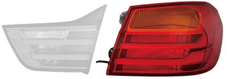 VAN WEZEL 0624922U Rear light Right, with bulb holder, Outer section-image-8675163