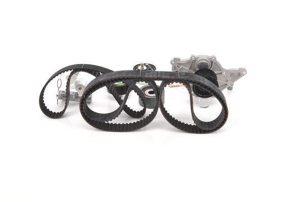Side view of BOSCH 1 987 946 937 Water Pump + Timing Belt Kit Number of Teeth: 108