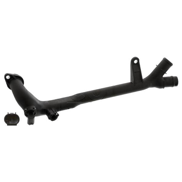 FEBI BILSTEIN 100548 Coolant Flange febi Plus from engine to heat exchanger, with sensor