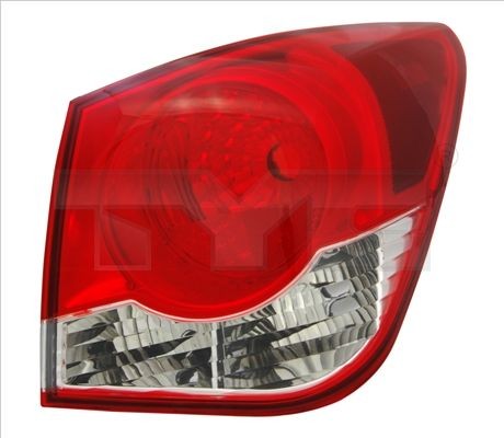 TYC 11-11724-01-9 Rear light Left, without bulb holder, Outer section-image-8831747