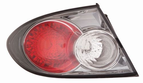 ABAKUS 116-1902L-UE-CS Rear light Outer section, without bulb, Left, WY21W