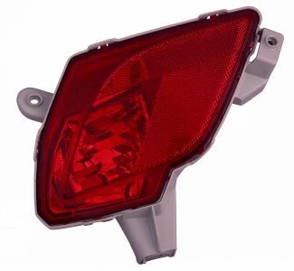 ABAKUS 116-4001R-LD-UE Rear light without bulb, Lower, W21W
