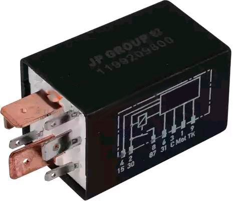 Side view of JP GROUP 1199209800 Relay, fuel pump JP