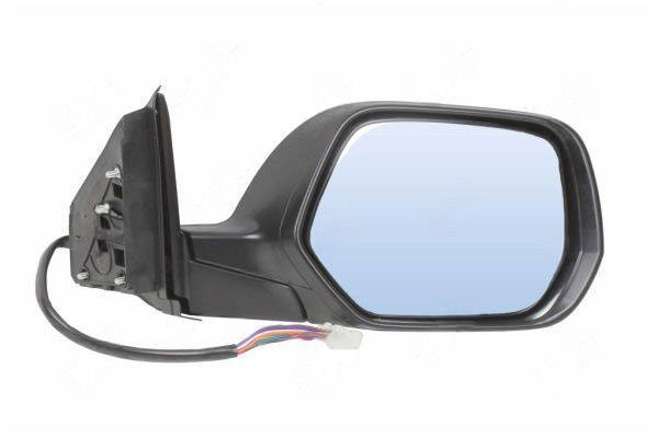 ABAKUS 1418M16 Wing mirror Right, black, Electric, Heatable, Grained