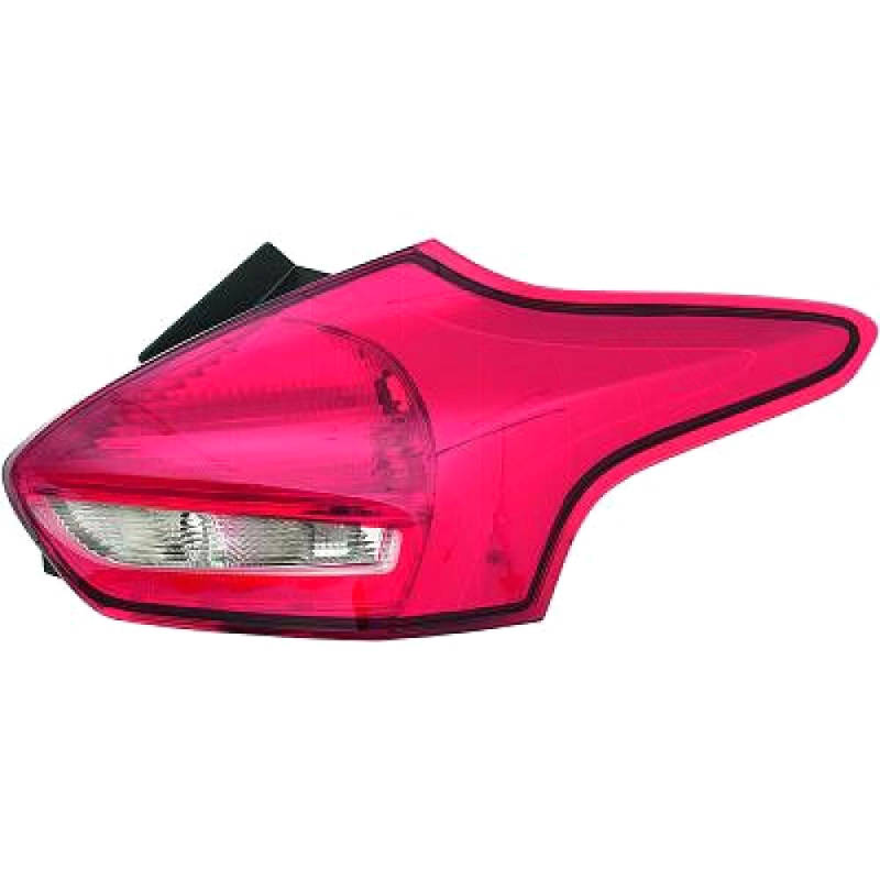 DIEDERICHS 1419390 Rear light without bulb holder, Right, LED