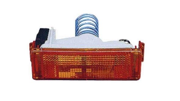 IPARLUX 14801349 Blinker Stoßfänger, orange, mit Lampenträger, orange