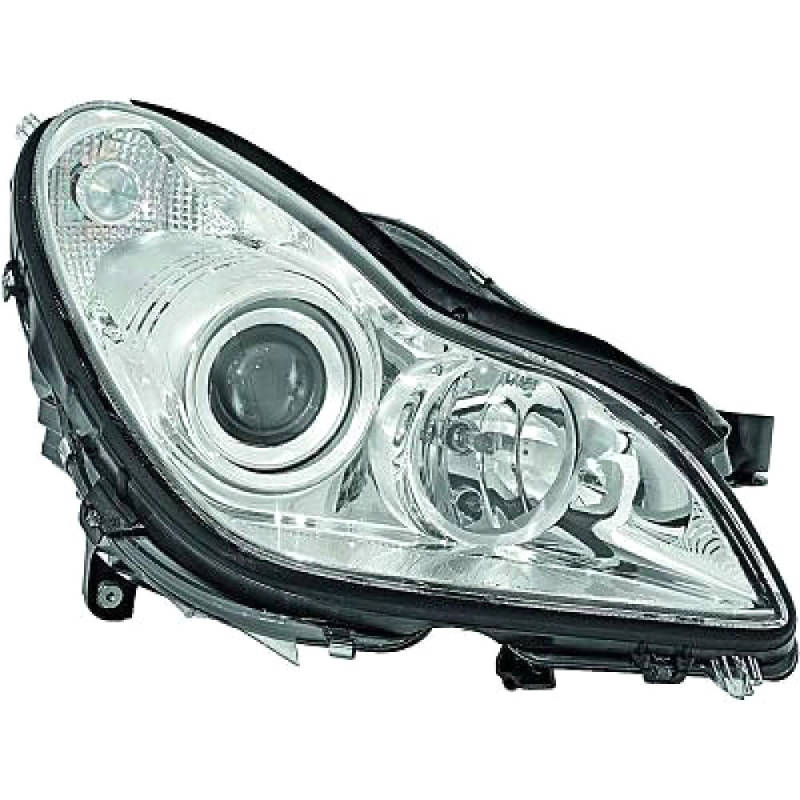 DIEDERICHS 1650085 Headlights Priority Parts D2S/H7, Left, with glow discharge lamp, Bi-Xenon