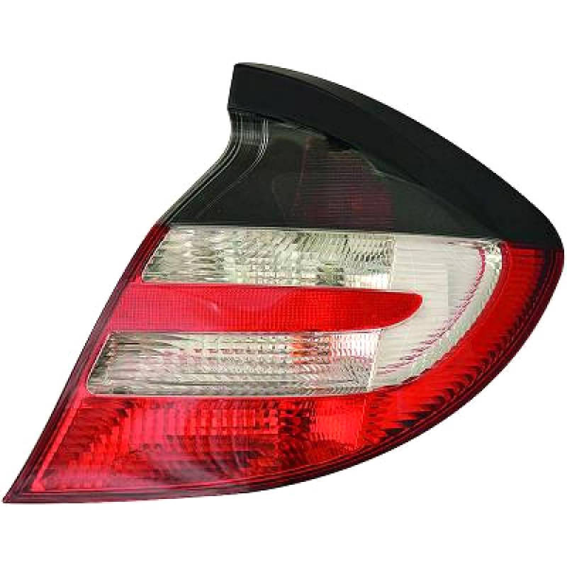 DIEDERICHS 1671390 Rear light Priority Parts, Right, with bulb holder-image-9064767