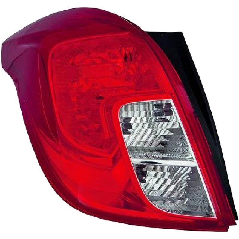DIEDERICHS 1835090 Rear light without bulb holder, Right, W21/5W