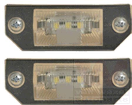 VAN WEZEL 1866920 Number Plate Light Right, LED-image-9118983