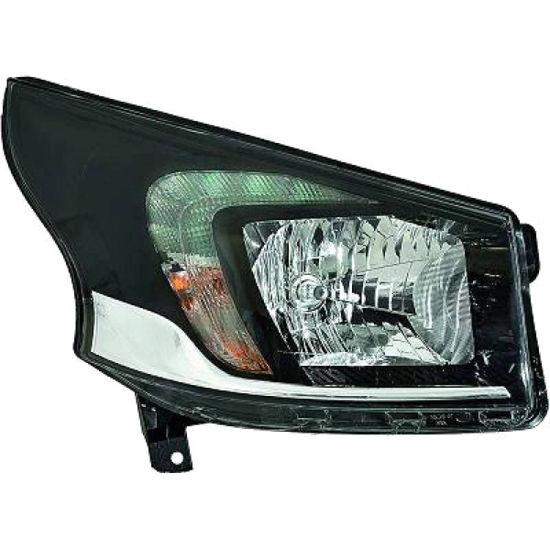 DIEDERICHS 1897085 Headlights Priority Parts LED, with LED control unit for daytime running-/position lights, Left, with motor for headlamp levelling, FF