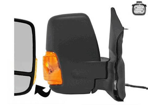 VAN WEZEL 1991804 Wing mirror * HAGUS * Right, Short mirror arm