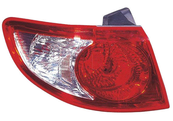 ALKAR 2001579 Rear light Left, with bulb holder, Outer section, PY21W-image-9170249