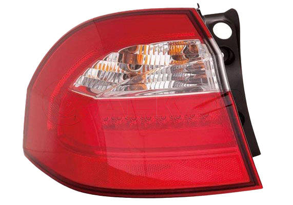 ALKAR 2001999 Rear light Left, with bulb holder, Outer section, PY21W-image-9170485