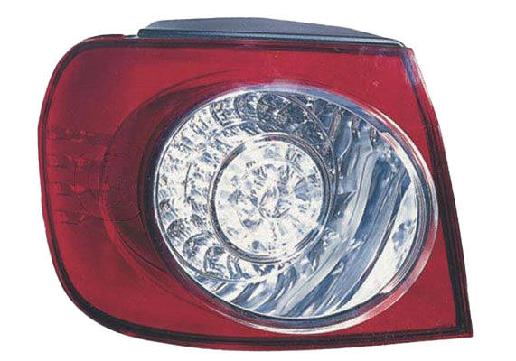 ALKAR 2011128 Rear light Left, with bulb holder, Outer section, LED-image-9176590