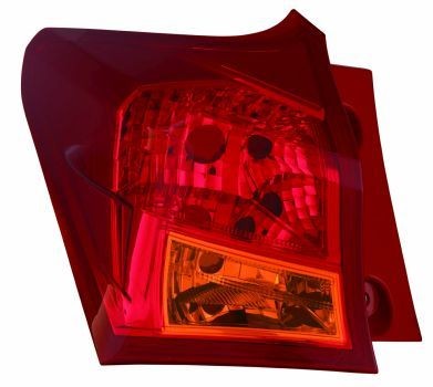 ABAKUS 212-191AL-UE Rear light Left, without bulb, Outer section, W21/5W-image-9221408