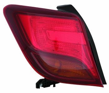 ABAKUS 212-192ML-UE Rear light Left, without bulb, Outer section, W21/5W-image-9221438