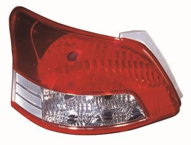 ABAKUS 212-19P5L-UE Rear light Left, without bulb, WY21W-image-9221679