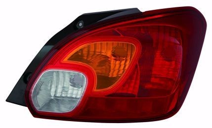 ABAKUS 214-19C5R-LD-UE Rear light Right, without bulb holder, P21W, without bulbs-image-9229216