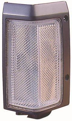 ABAKUS 215-1554R-A Turn Signal Right Front, with bulb, Crystal clear