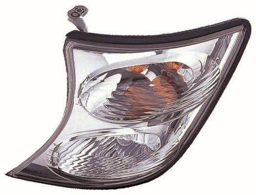 ABAKUS 215-1595R-A Turn Signal Right Front, with bulb, Crystal clear-image-9252955