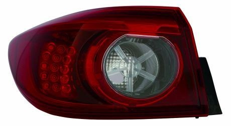 ABAKUS 216-1999L-UE Rear light Left, without bulb holder, WY21W, without bulbs-image-9257505