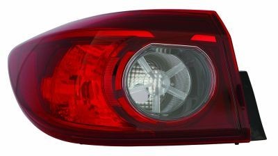 ABAKUS 216-19A1R-UE Rear light Right, without bulb, Outer section, WY21W-image-9257508