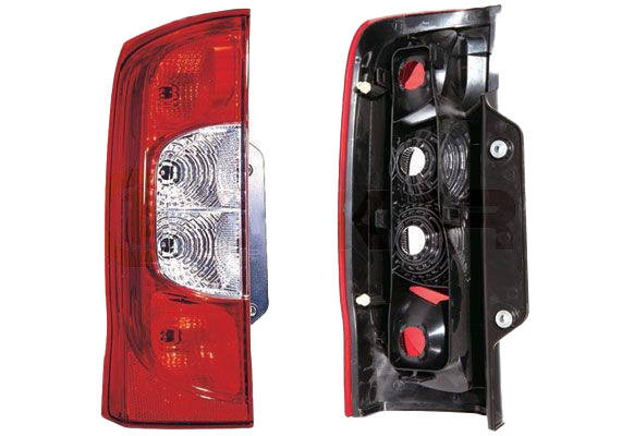 ALKAR 2201351 Rear light Left, without bulb holder, P21/4W-image-9270553