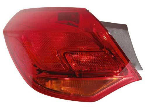 ALKAR 2201439 Rear light Left, without bulb holder, Outer section-image-9270622