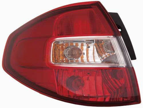 ALKAR 2201756 Rear light Left, without bulb holder, PY21W-image-9270897