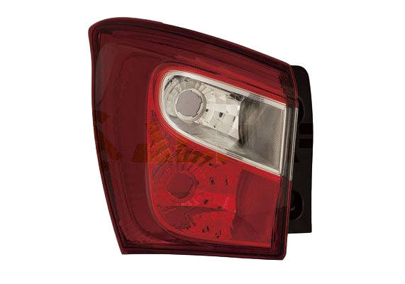 ALKAR 2201947 Rear light Left, without bulb holder, Outer section, PY21W-image-9271008