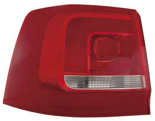 ALKAR 2202130 Rear light Right, without bulb holder, Outer section, PY21W-image-9271219
