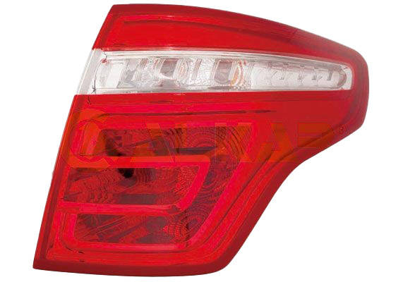 ALKAR 2202855 Rear light Right, without bulb holder, Outer section, PY21W-image-9271726