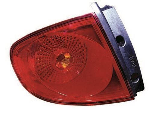 ALKAR 2206096 Rear light Right, without bulb holder, Outer section, P21W-image-9273409