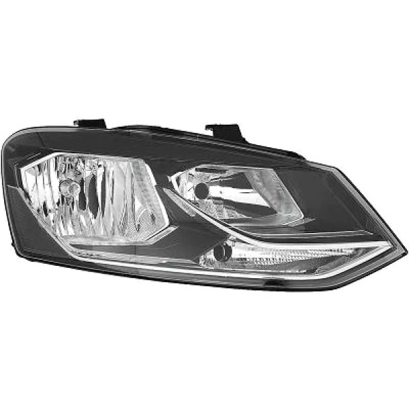 DIEDERICHS 2207983 Headlights Left, H7/H7, with electric motor, Halogen
