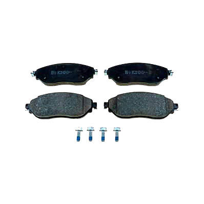 ZIMMERMANN 22087.185.1 Brake pad set Front Axle, not prepared for wear warning indicator, Photo corresponds to scope of supply, with bolts/screws