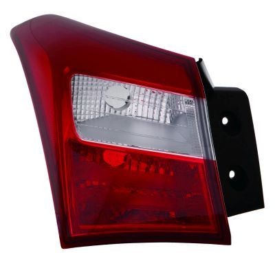 ABAKUS 221-1966L-UE Rear light Left, without bulb, Outer section, PY21W-image-9275918