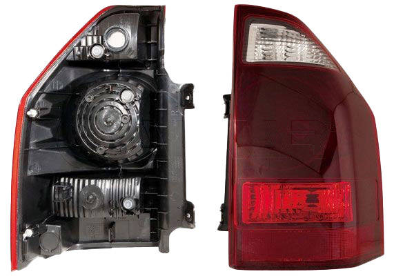 ALKAR 2212020 Rear light Right, without bulb holder, W21W-image-9277397