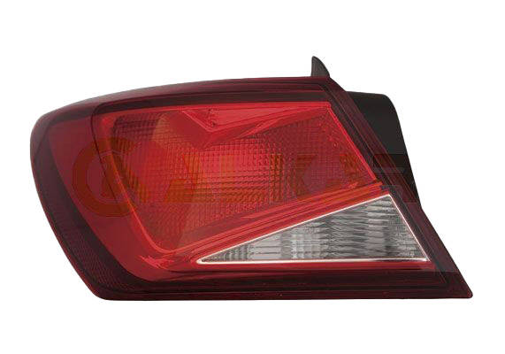 ALKAR 2212102 Rear light Right, without bulb holder, Outer section, PY21W-image-9277431