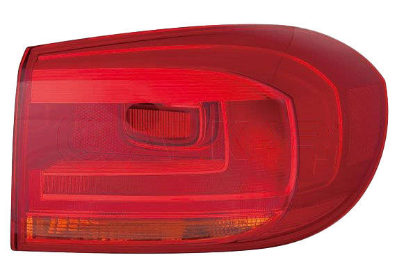 ALKAR 2212134 Rear light Right, without bulb holder, Outer section-image-9277468