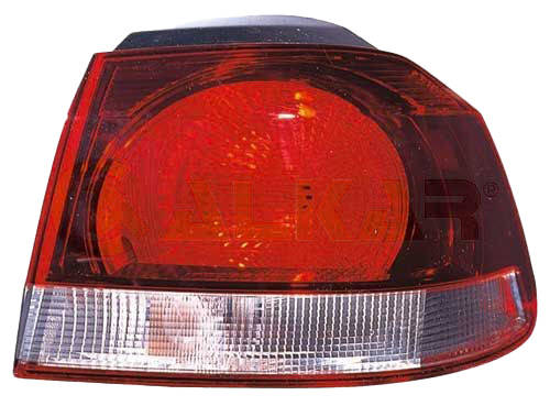 ALKAR 2212137 Rear light Right, without bulb holder, Outer section, WY21W, Housing with black interior-image-9277470
