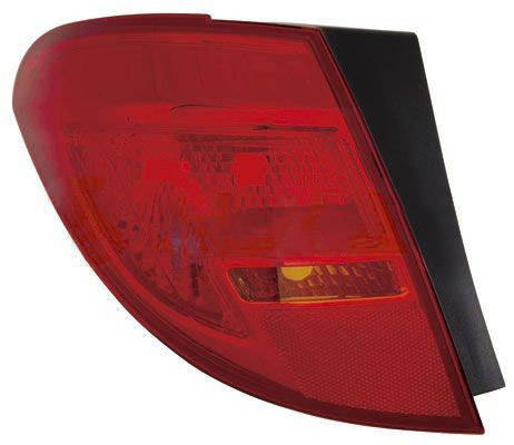 ALKAR 2212752 Rear light Right, without bulb holder, Outer section, R5W-image-9277779