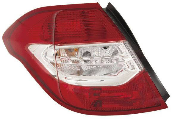 ALKAR 2212853 Rear light Right, without bulb holder, PY21W-image-9277803