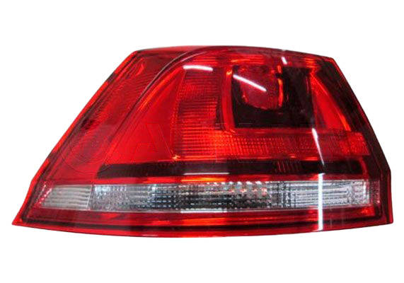 ALKAR 2215137 Rear light Left, without bulb holder, Outer section, WY21W-image-9278615