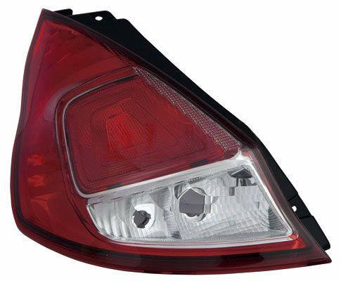 ALKAR 2222384 Rear light without bulb holder, Right, W16W