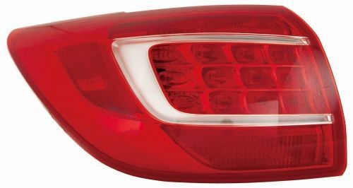 ABAKUS 223-1951R-UE Rear light Right, without bulb, Outer section, P21/5W-image-9284832