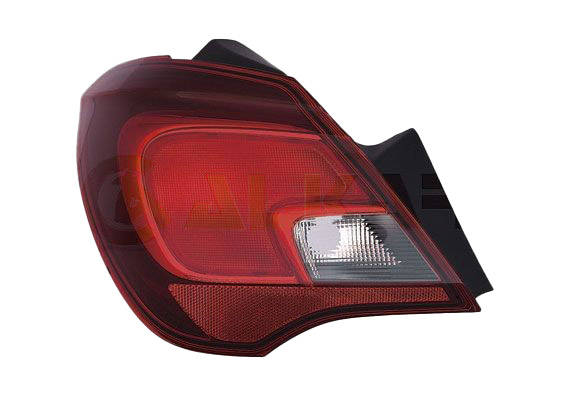 ALKAR 2231421 Rear light Left, without bulb holder, Outer section, PY21W-image-9285456